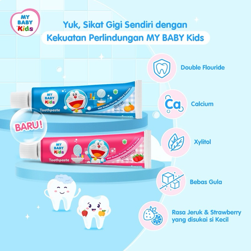 Pasta gigi my baby kids Toothpaste My Baby kids
