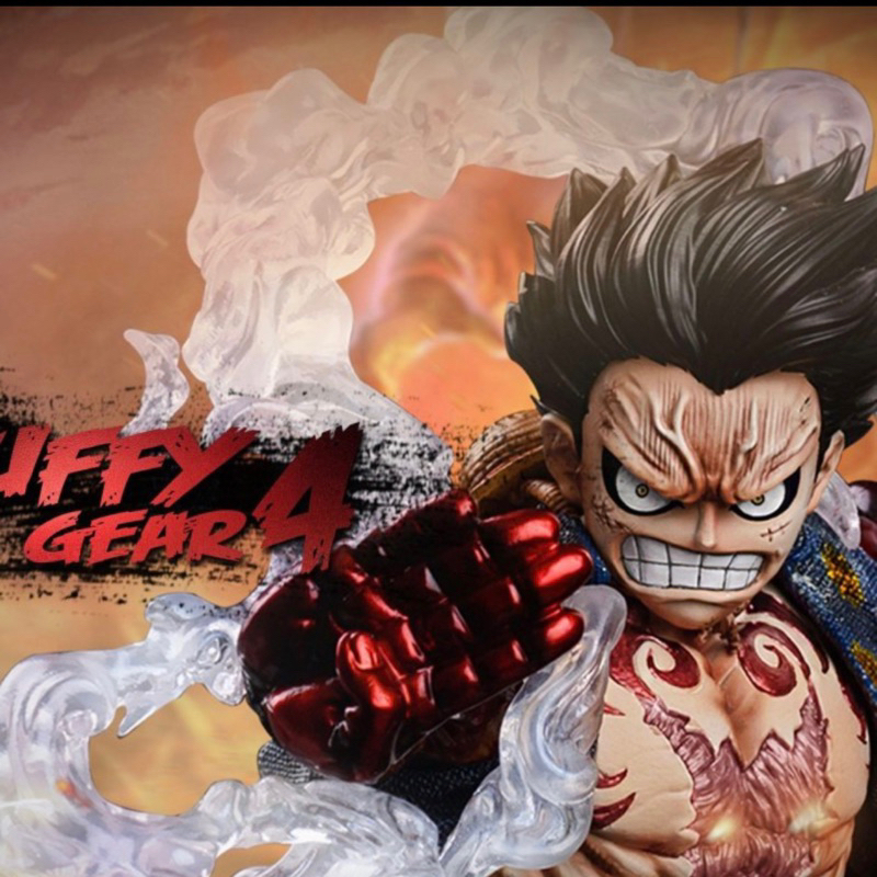 Monkey D Luffy Gear 4 Bounceman G5 Studio One Piece Resin Figure Original