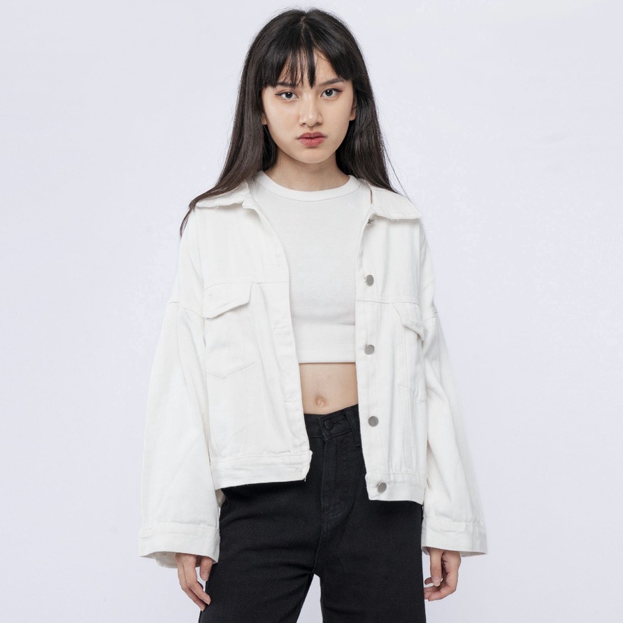 PROMO MURAH VIERLIN  oversize jaket jeans 33