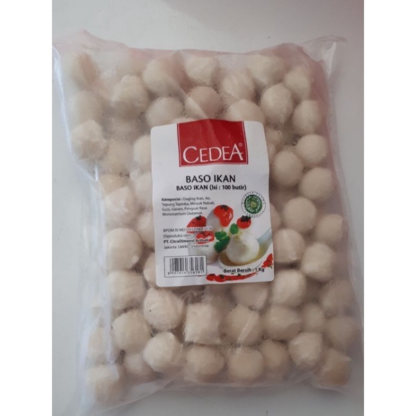 

CEDEA BASO IKAN TR 100 / BASO IKAN ISI 100