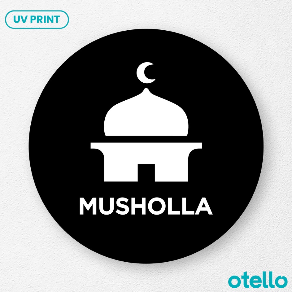 

Revolutionary Otello Musholla Sign Board Akrilik Mushola Signage Label Acrylic Nama Ruangan Penanda Room Name