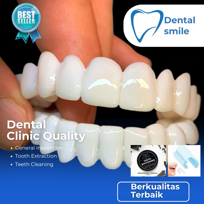 100% Original Authentic / Gigi Palsu 1 Set Veneer Gigi palsu