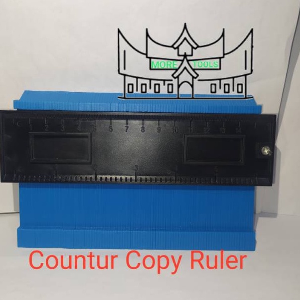 

Countur Copy Ruler 6 inci Penggaris Pengukur Copy Tukang Kayu Plapon