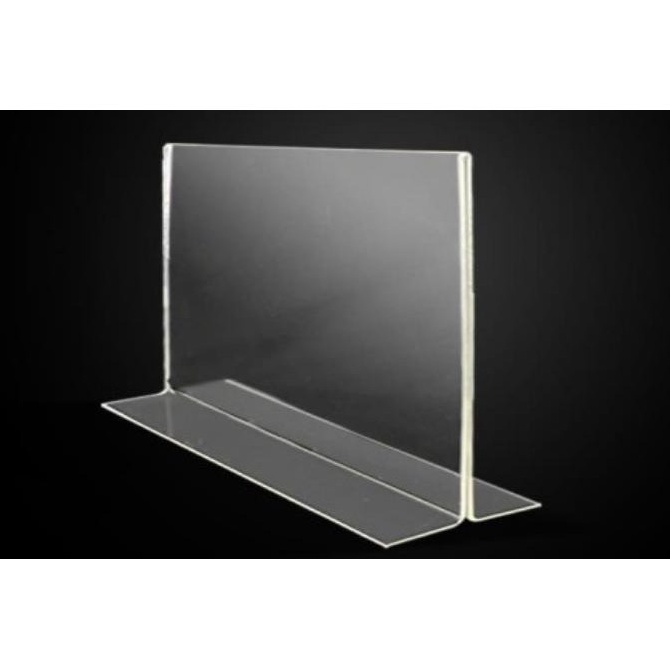 

Akrilik tent holder tempat brosur A3 2 mm