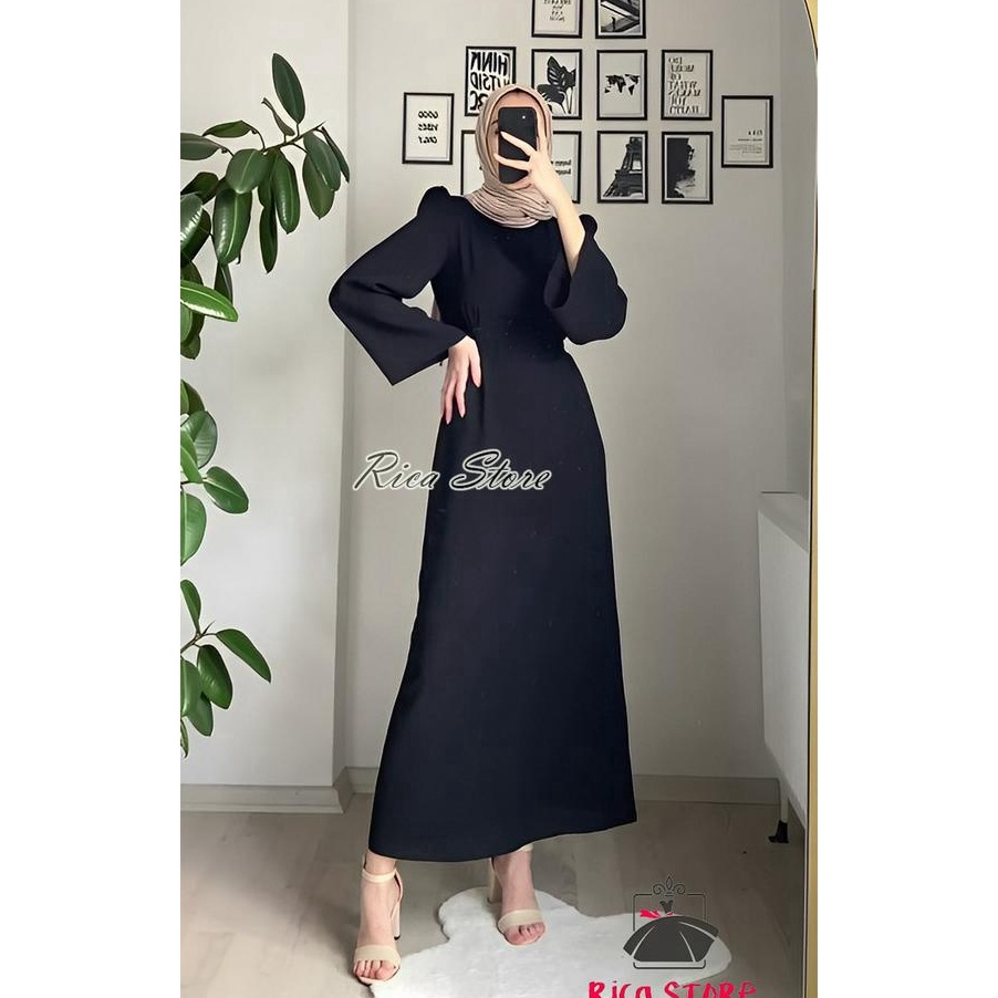 SALE DRESS TURKEY ARUM BAHAN CRINKLE IMPORT