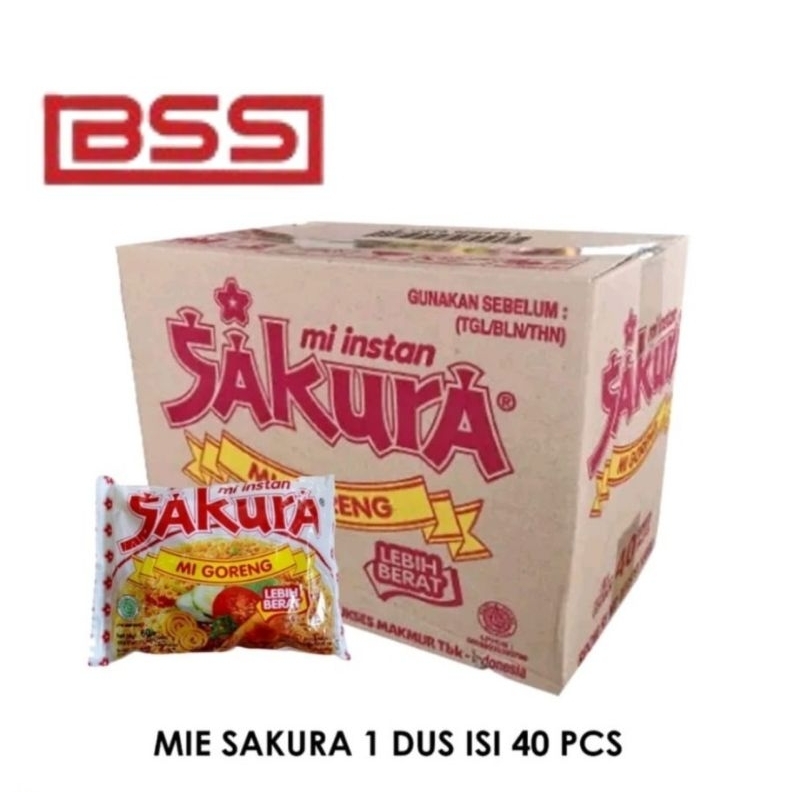 

Mie Sakura Goreng-1Dus isi 40pcs