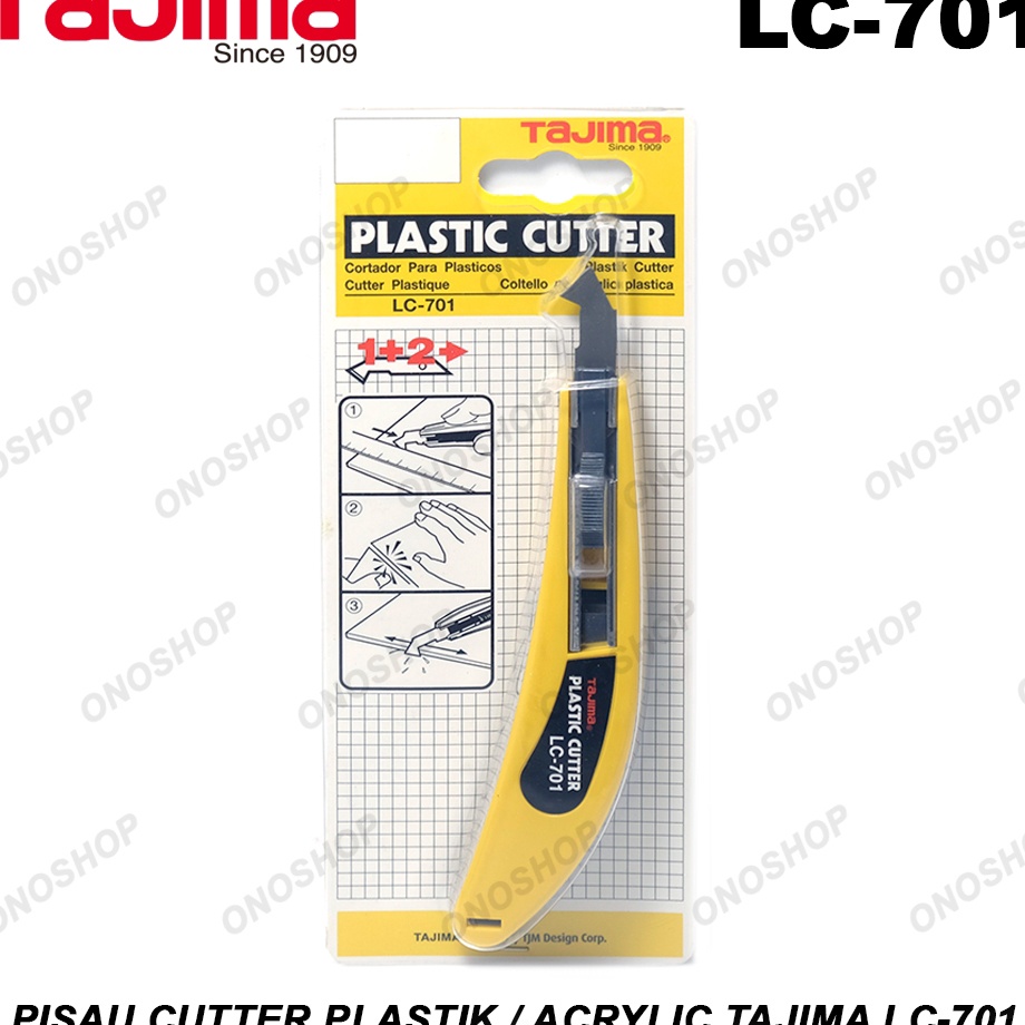 

Murah Pisau Cutter Plastik Acrylic Tajima LC71