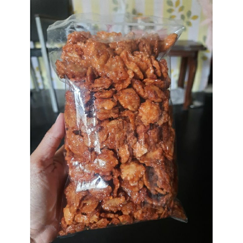 

Keripik Emping Melinjo Mlinjo Blinjo Belinjo Manis Pedas Enak Murah 500gr