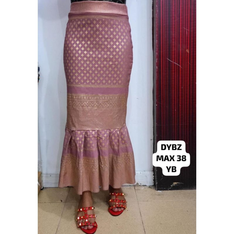 Rok Songket Duyung Panjang Import Bangkok