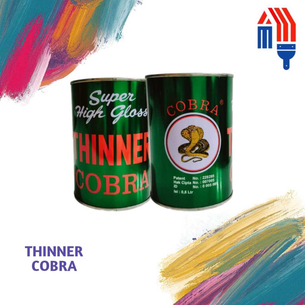 Thinner Cobra Hijau | Ukuran : 5 L GALON