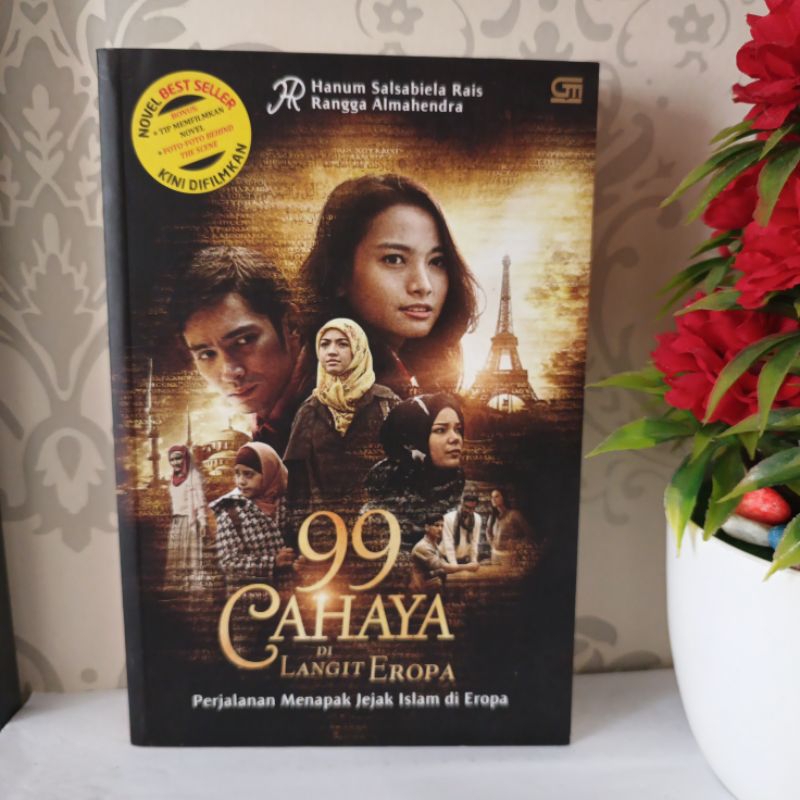ORIGINAL NOVEL INDONESIA BEST-SELLER - 99 CAHAYA DI LANGIT EROPA, Perjalanan Menapak Jejak Islam di 