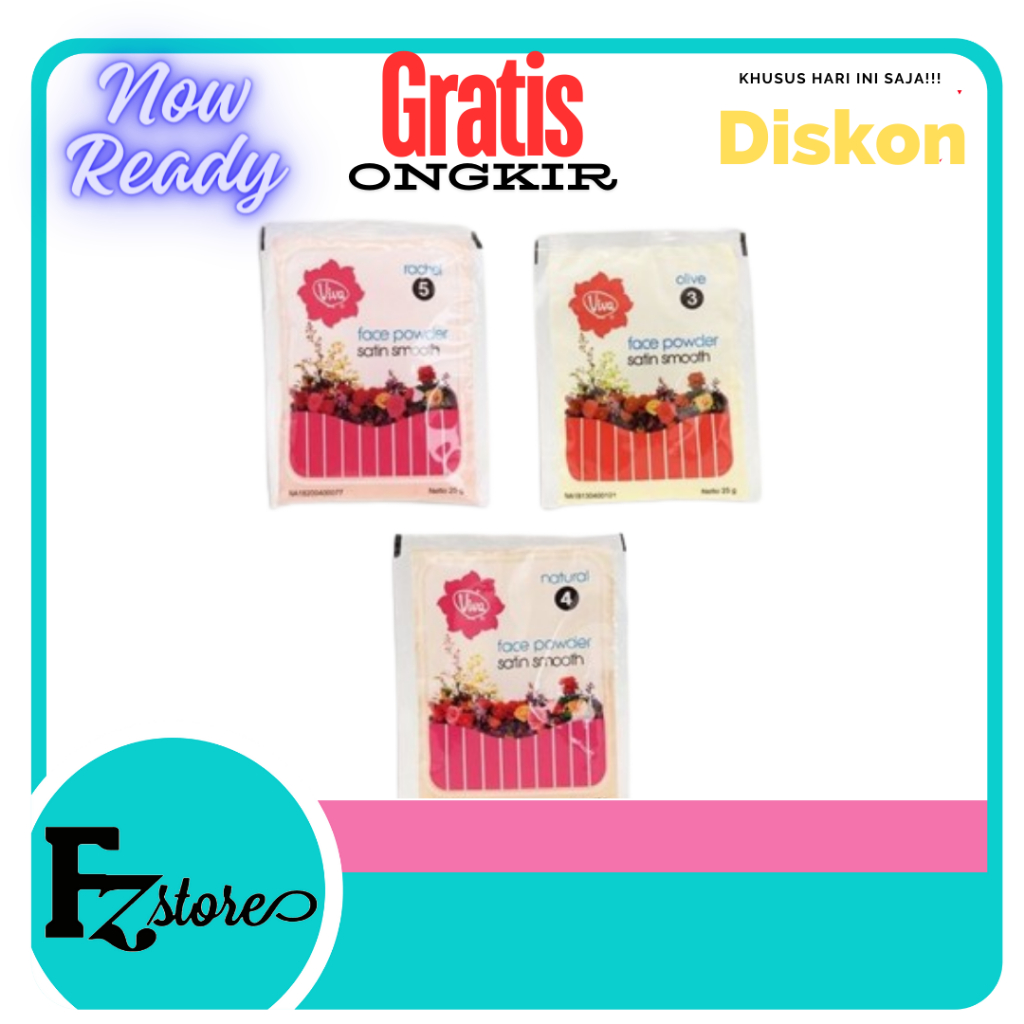 VIVA COSMETIC"BEDAK TABUR"viva bedak tabur 25 g