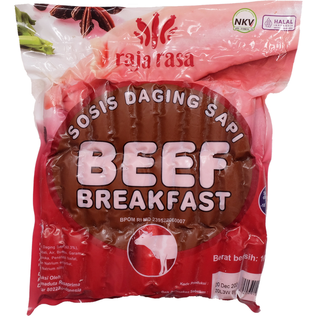 

Sosis Aroma Beef Breakfast H3 1kg / Beef Breakfast