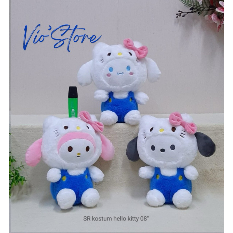 Boneka SR Kostum Hello Kitty - Boneka Sanrio Kostum