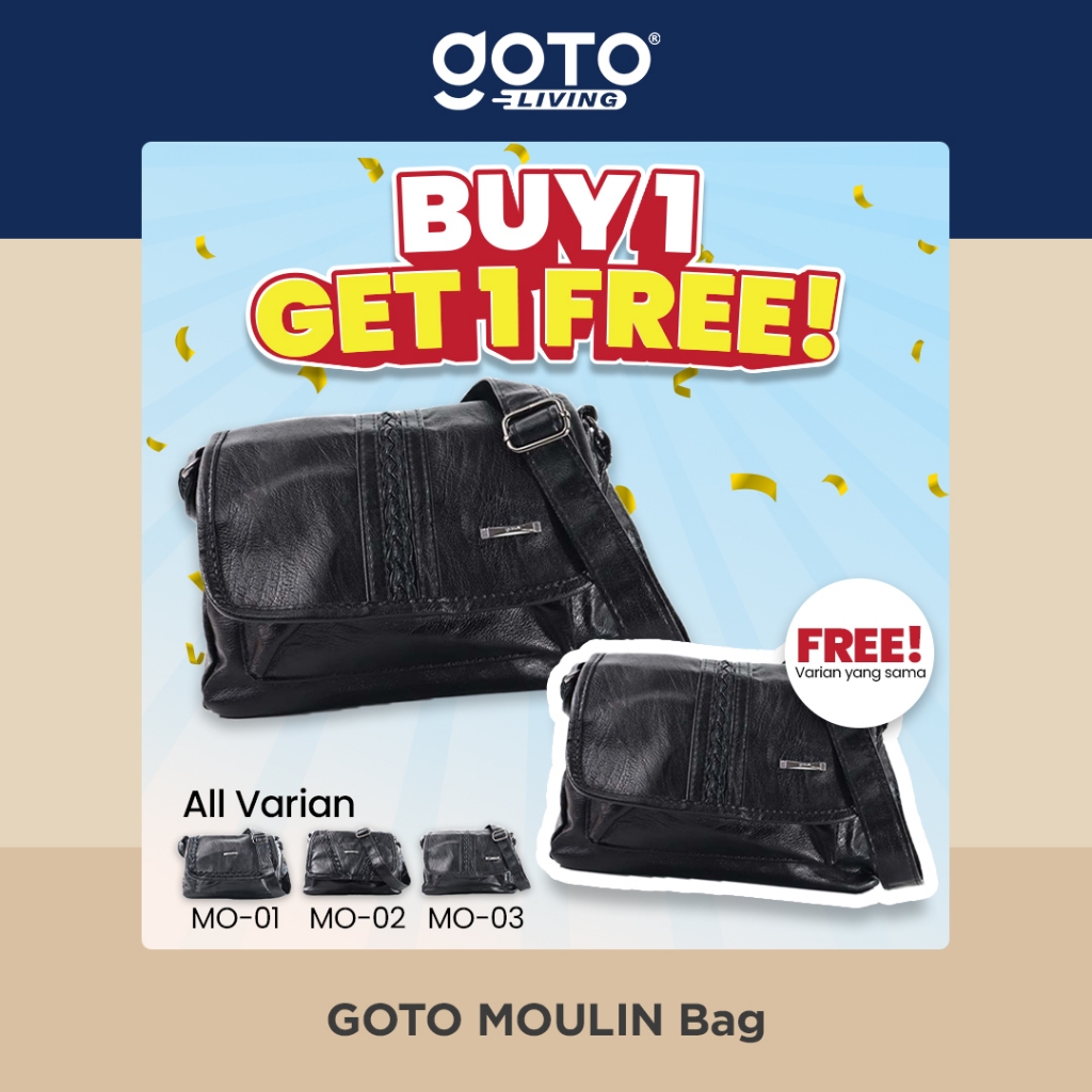 Goto Moulin Tas Selempang Bahu Hp Wanita Korea Sling Bag Korean Style