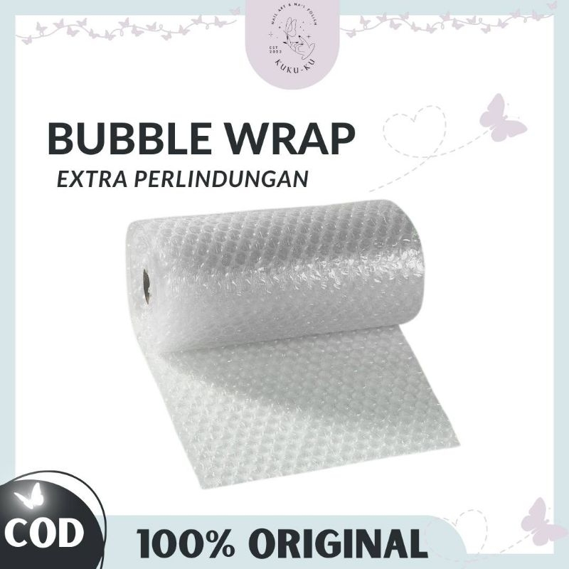 

Bubble Wrap tambahan untuk pengamanan packingan individual!!!!!