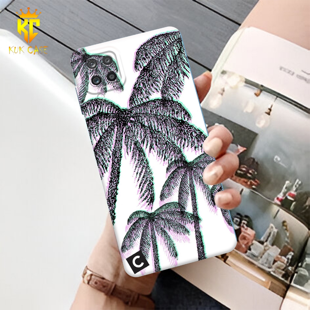 Case Motif SAMSUNG A12 Aesthetic Bahan Softcase silicon Lentur - Skin /  Casing Handpone