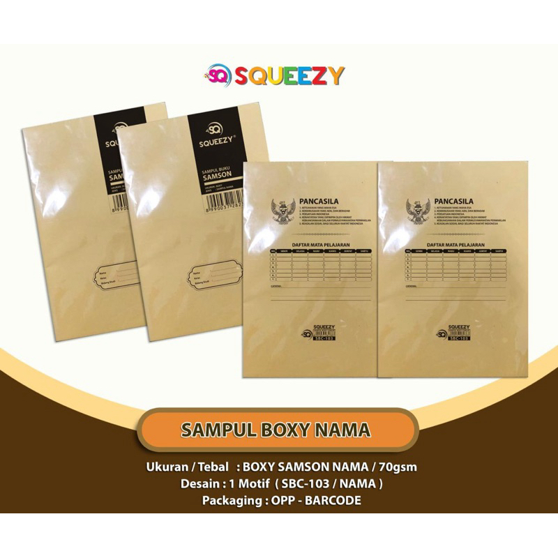 

Sampul Buku Boxy Motif