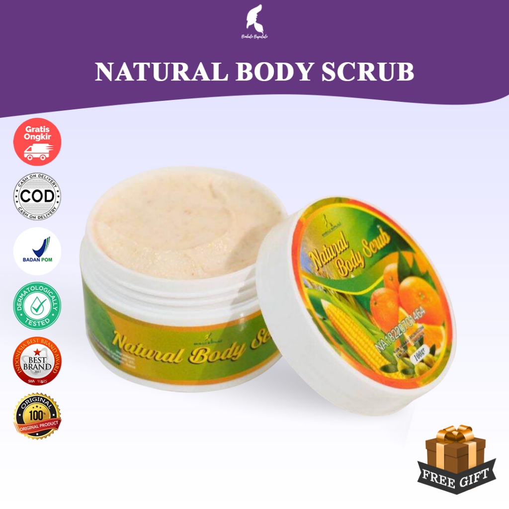 Body Scrub Natural Bimbalo Bapalalo