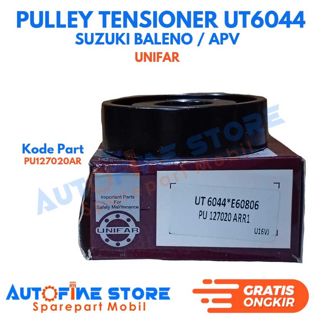 Pulley Tensioner Vanbelt Baleno / Apv Unifar