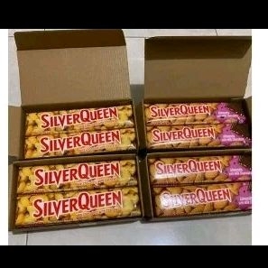 

Silverqueen cashew/almond 58gr 1 box isi 10pcs