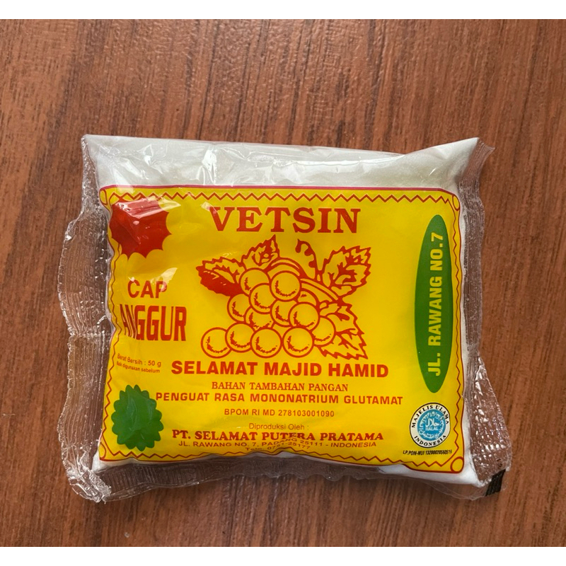 

VETSIN CAP ANGGUR selamat majid hamid