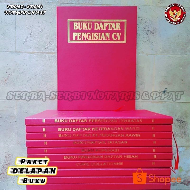 

Buku pendukung notaris paket 8 buku