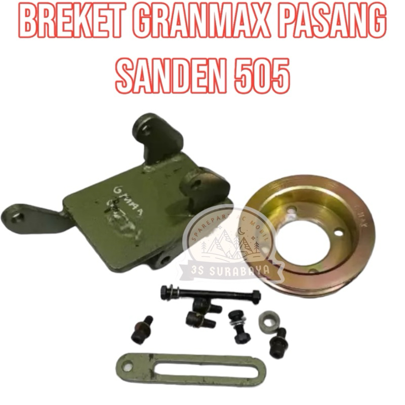 Breket Granmax Pasang Sanden 505 Daihatsu Ac Mobil Dudukan Kompresor Compressor Bracket Grandmax gra
