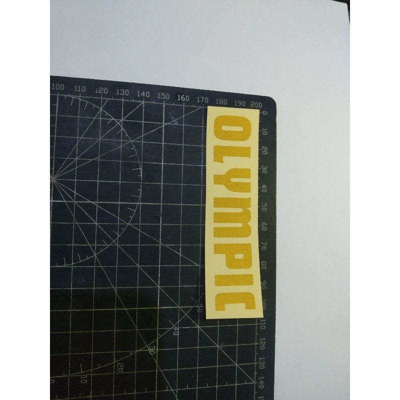 

cutting stiker olympic