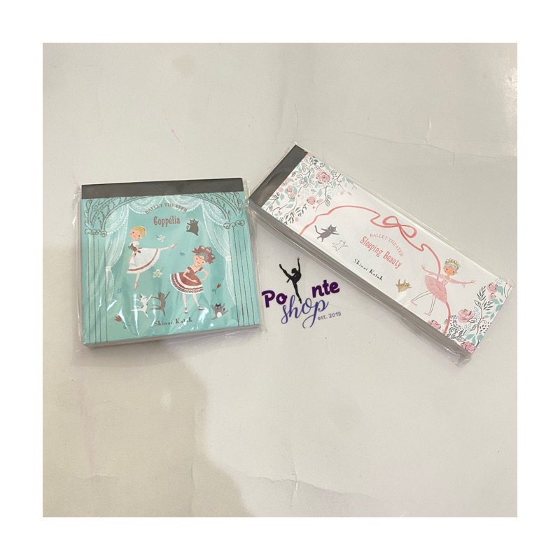 

Ballet Notes Ready Stock /chat for the other Style / PO 4-6 weeks
