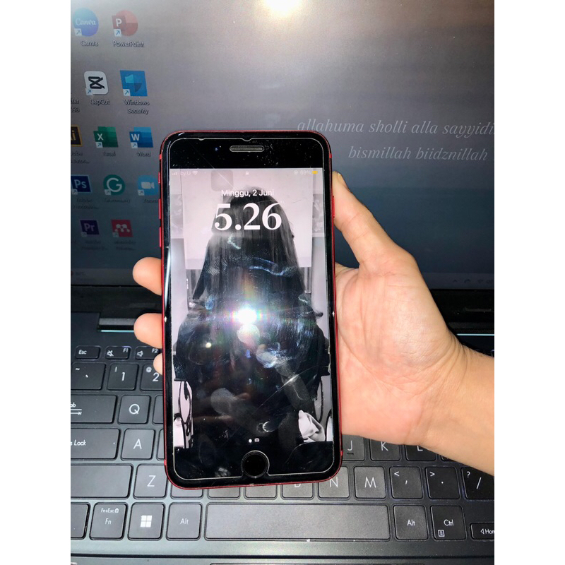 Iphone 8+ Inter all sim (imei beacukai)