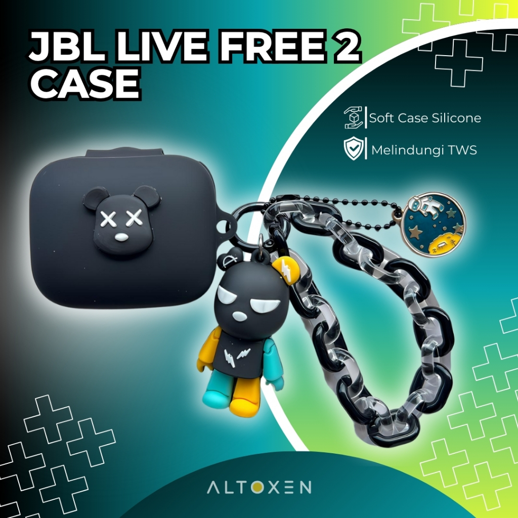 Case JBL Live Free 2 TWS Cover Protection Earphone Silicone Premium Pelindung TWS