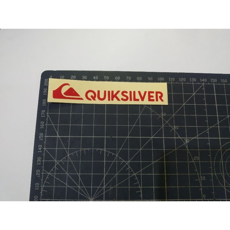 

cutting stiker quiksilver
