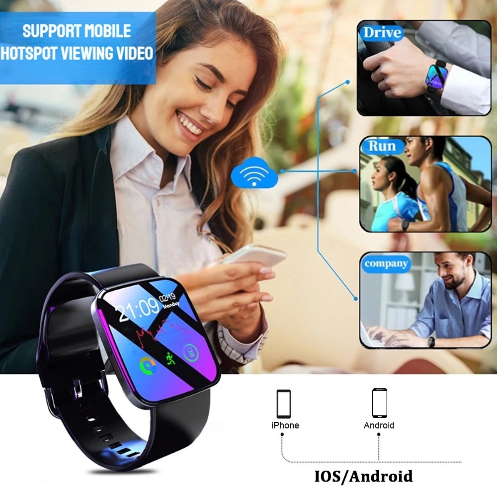 YC22 KAMERA KECIL MINI TERSEMBUNYI CAMERA CCTV HD JAM TANGAN PENGINTAI SPY CAMCAMERA TANPA KABEL