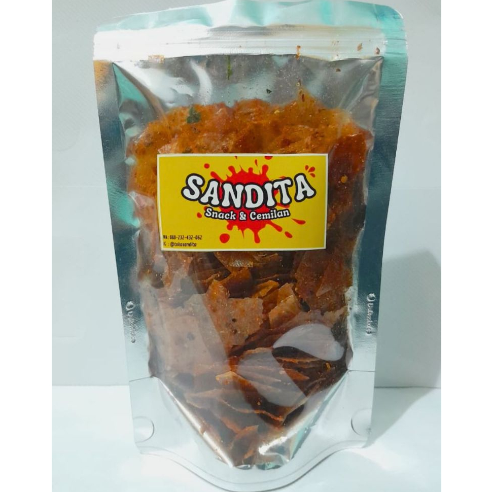 

KRIPIK KACA PEDAS DAUN JERUK SANDITA