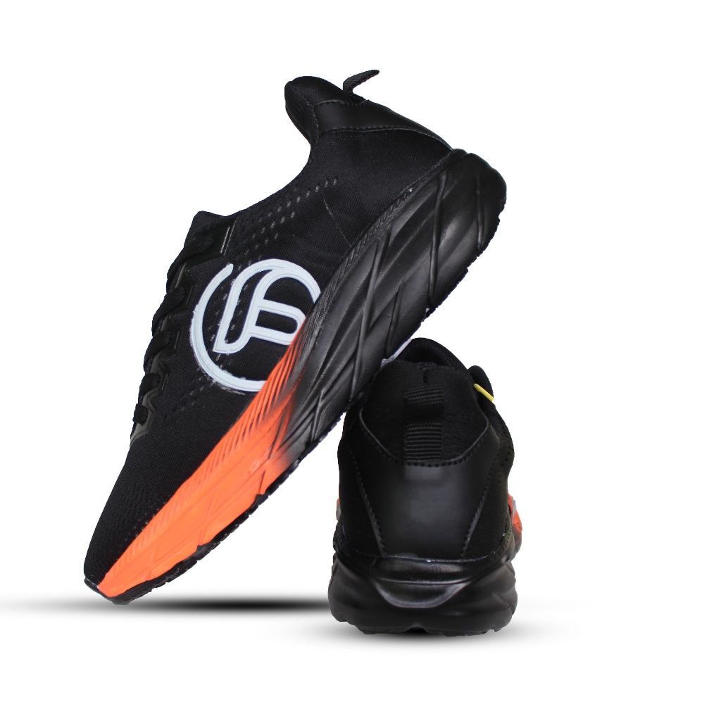 (GRATIS KAOS KAKI) Sepatu Pria dan Wanita terbaru, Sneakers sport ringan dan lentur,sepatu BLACK ola