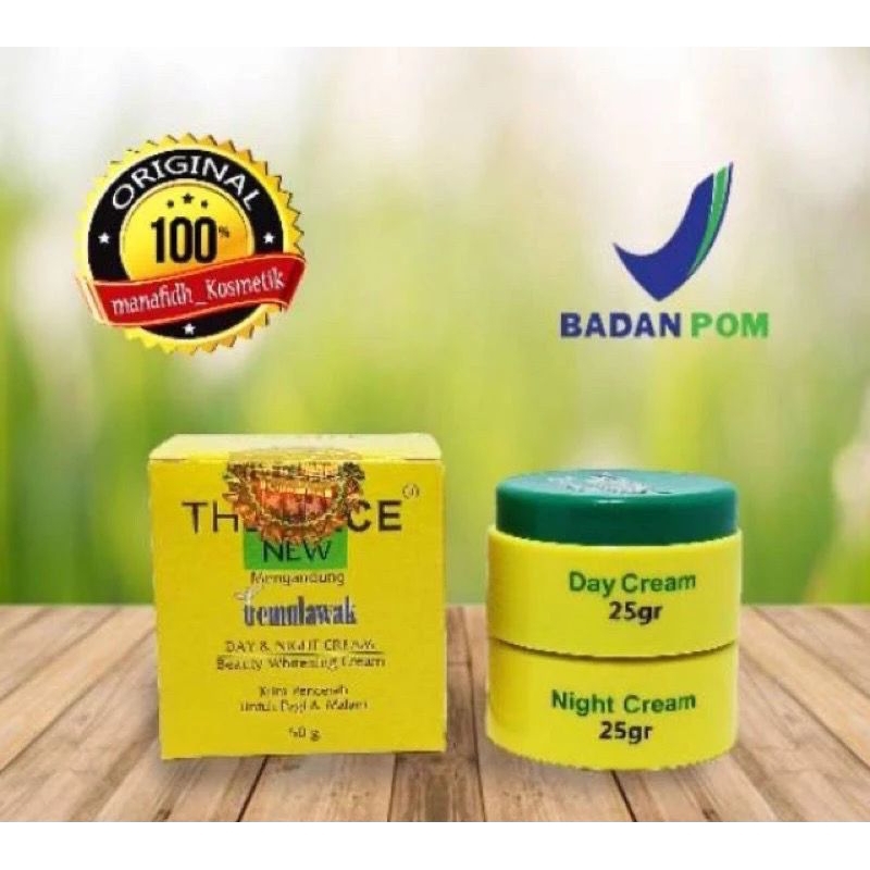 BPOM TEMULAWAK THE FACE KRIM SIANG MALAM