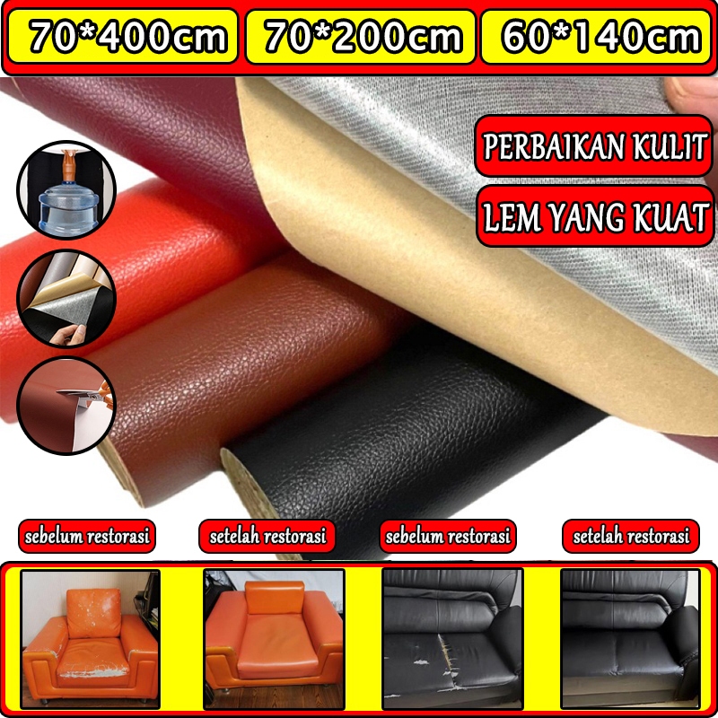 【spot】kulit tambal jok motor sticker kulit sofa stiker kulit jok motor