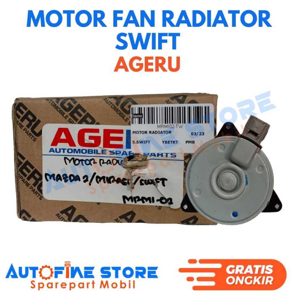 Motor Fan Radiator Swift Ageru