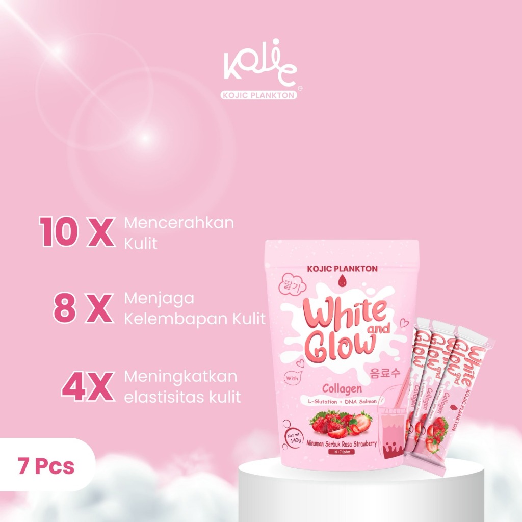 KOJIC PLANKTON WHITE GLOW COLLAGEN 140 GR