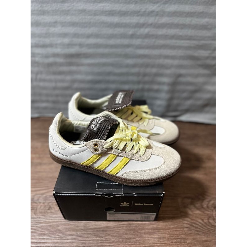 Sepatu Adidas Samba wales Bonner Beige