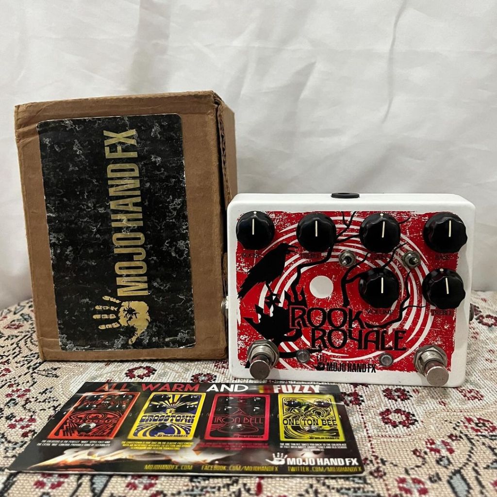 Mojo Hand FX Rook Royale Preamp Overdrive n boss mxr tc electronic electro harmonix earthquaker
