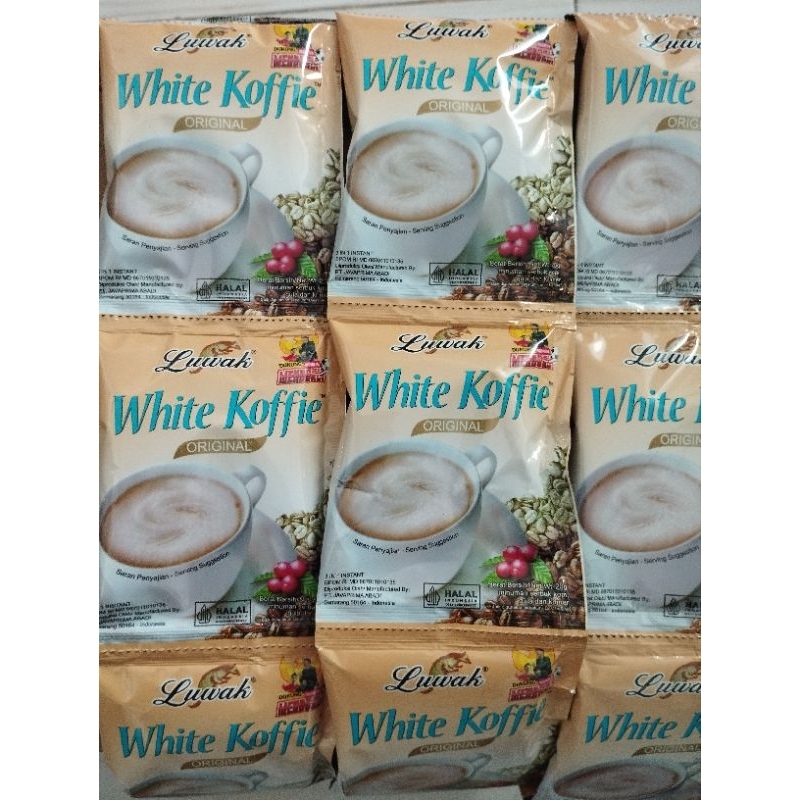 

luwak white coffee(10pcs)