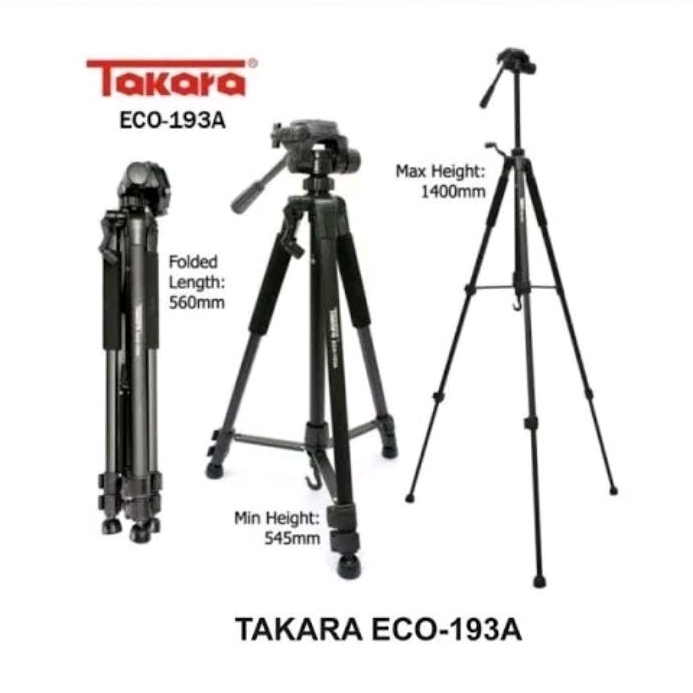 Tripod Takara 193A, Tripod kamera/HP