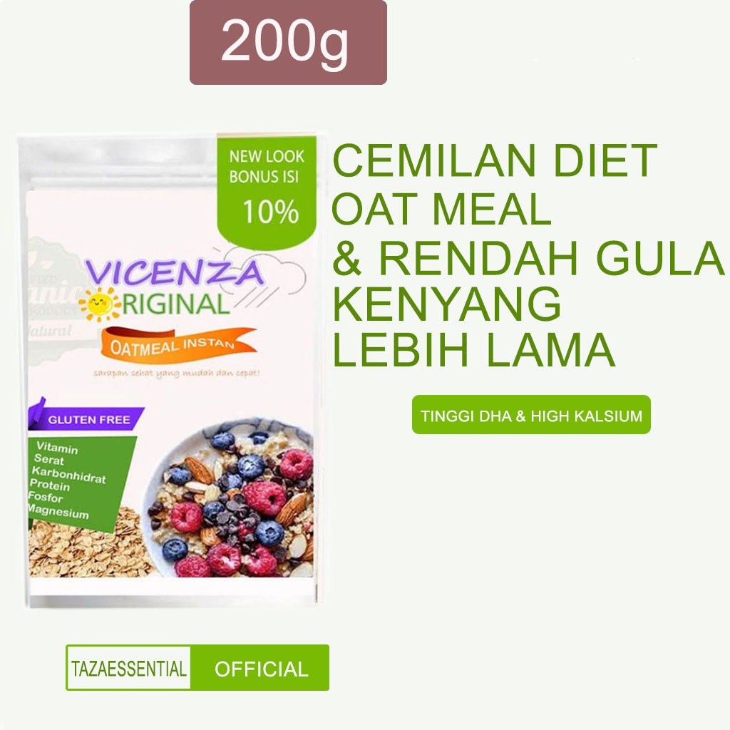 

Oatmeal Instan Snack Diet Rendah Kalori Makanan Diet Penurun Berat Badan Sereal Diet Pengganti Makan laoats