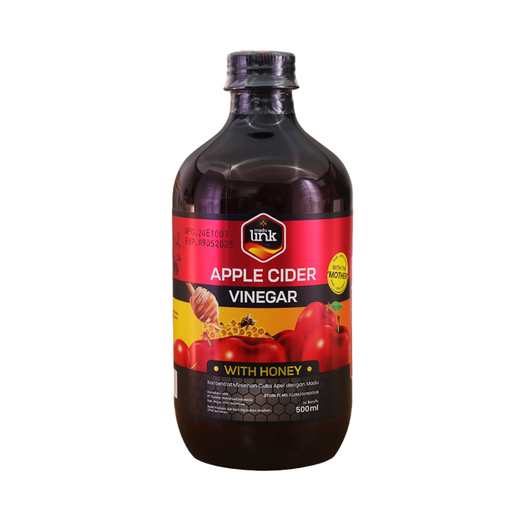 

Cuka Apel Organik Premium - Apple Cider Vinegar With Mother 500ml