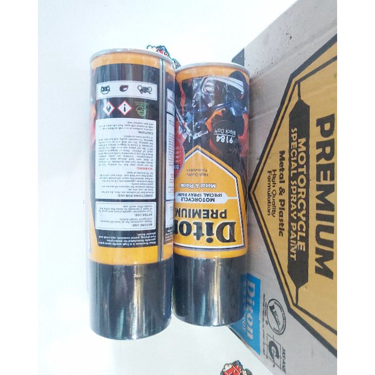 

diton premium cat semprot warna hitam doff isi 4 cc