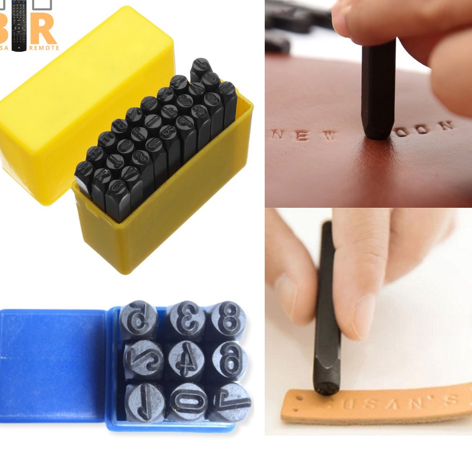 

Murah Alat Ketok Huruf Dan Angka Letter AZ Number Steel 9 Stamp 3MM 125MM