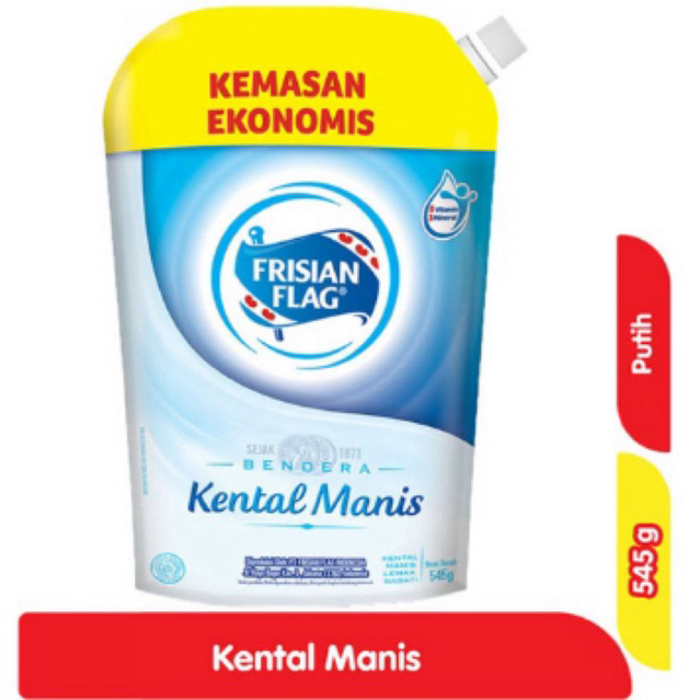 

Frisian Flag Kental Manis Putih Pouch 545g