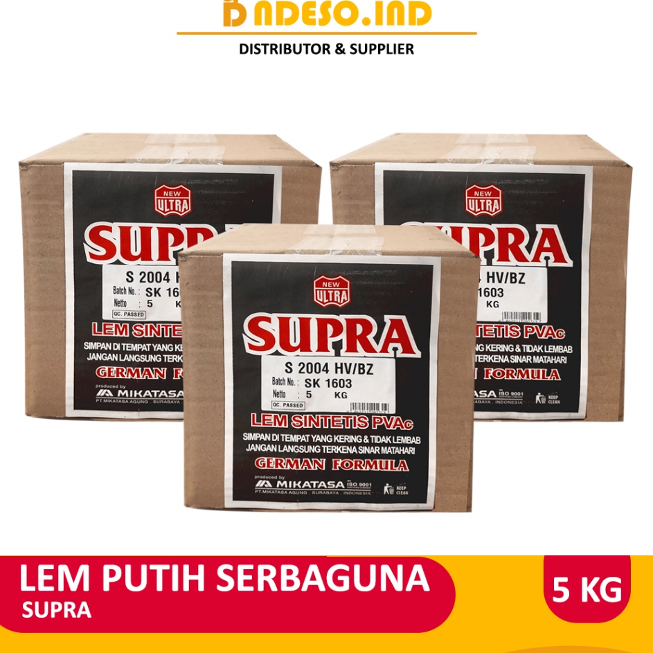 

Lem Putih Supra 5kg